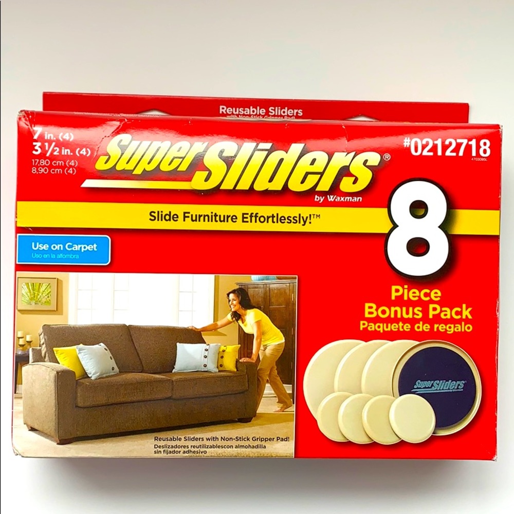 SUPER SLIDERS Reusable Furniture Sliders